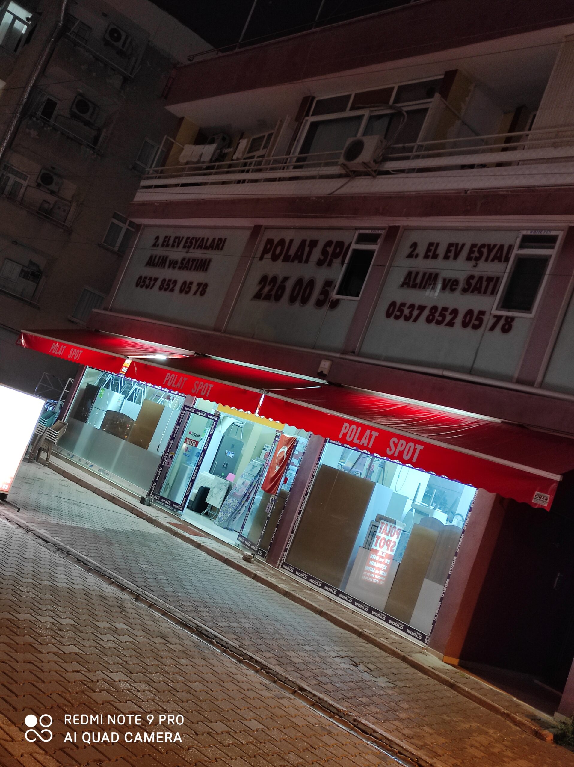 Adana Polat Spot mafsallı Tente
