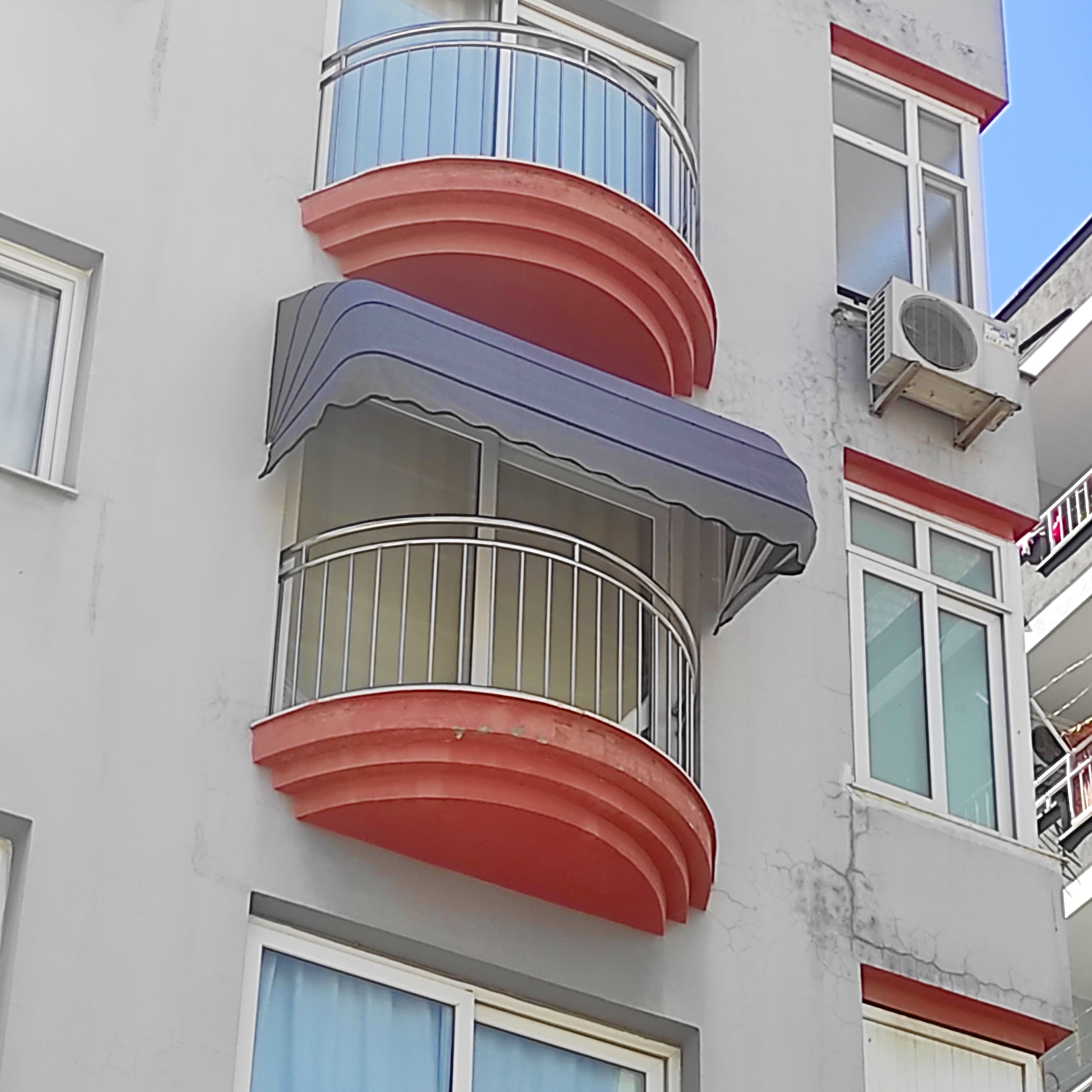 Adana balkon Tentesi ipli tente
